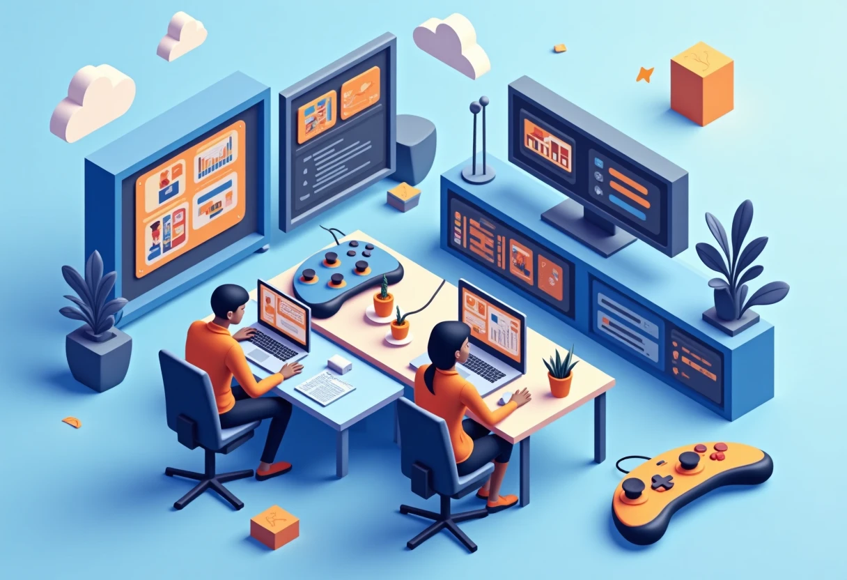 Ilustração de apps de produtividade