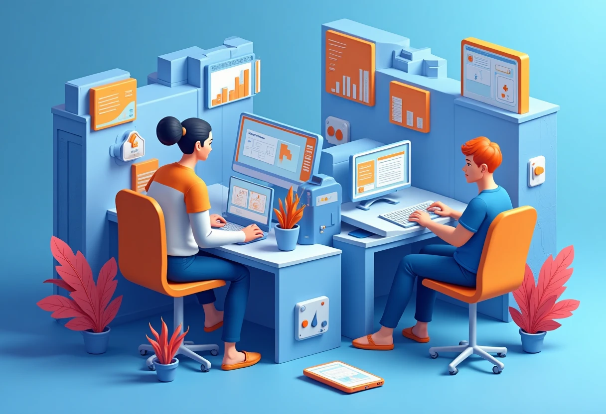 Streaming data flow illustration