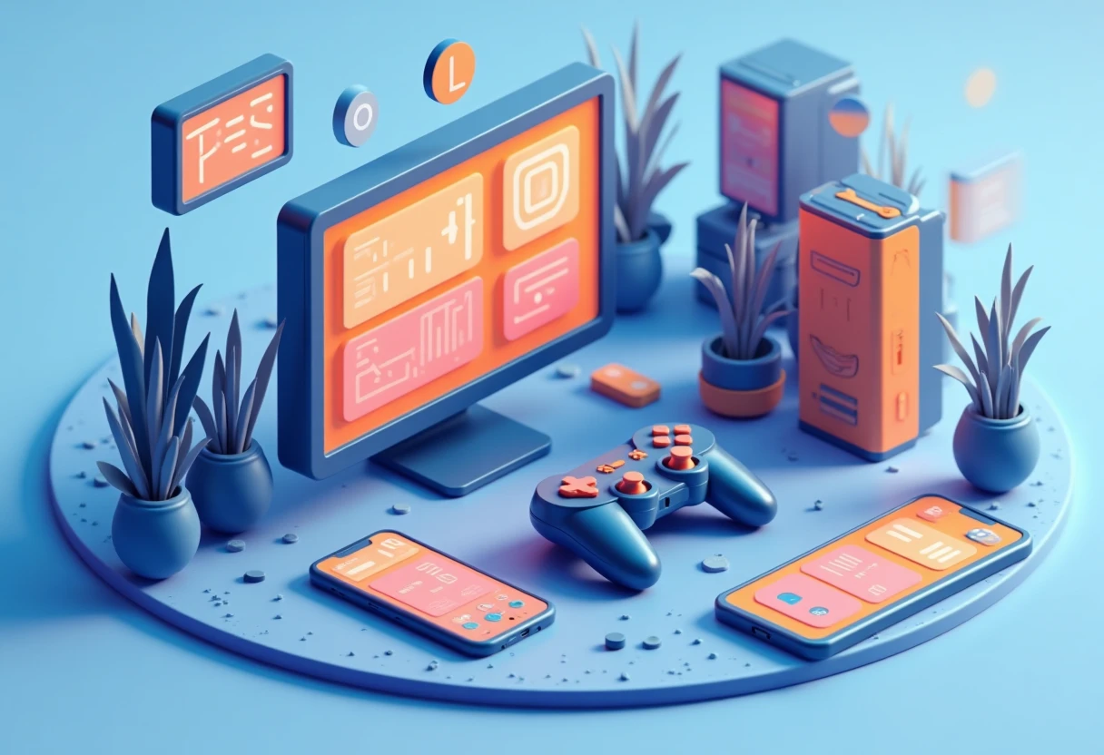 Premium app icons abstract