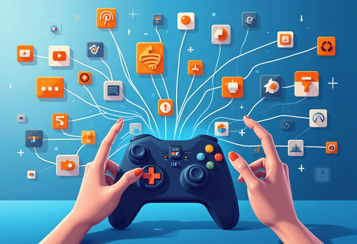 Digital connectivity through social media apps