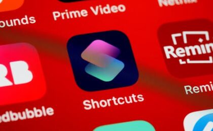 Close-up view of various app icons on a smartphone home screen.